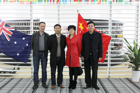 汕头市外经贸局（口岸局）刘文华副局长一行走访我集团